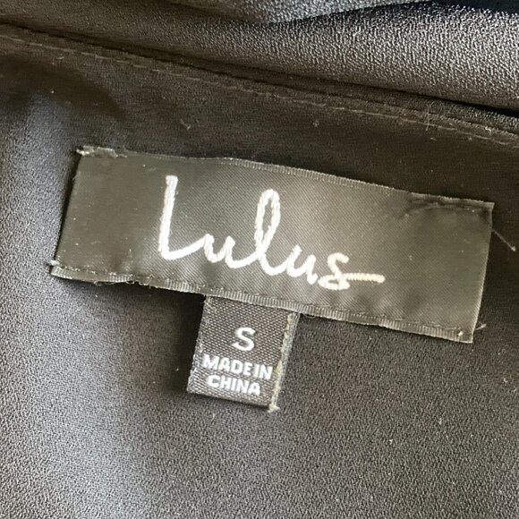 Lulus Sweet Fling Black Mesh Tank Top, Size S - Picture 3 of 3